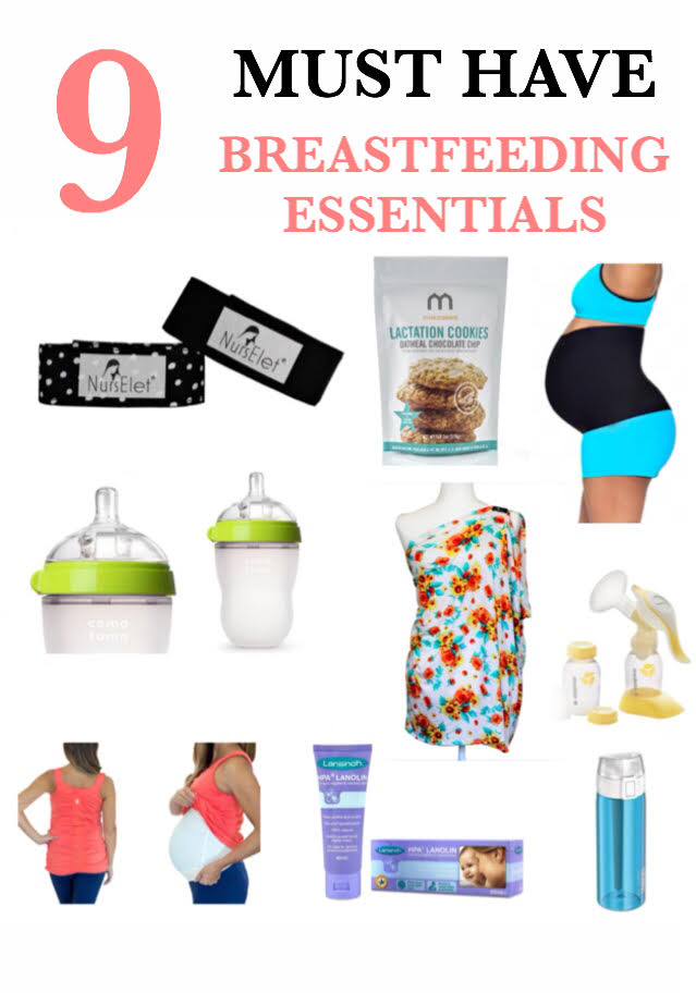 Our 7 must-haves for breastfeeding moms